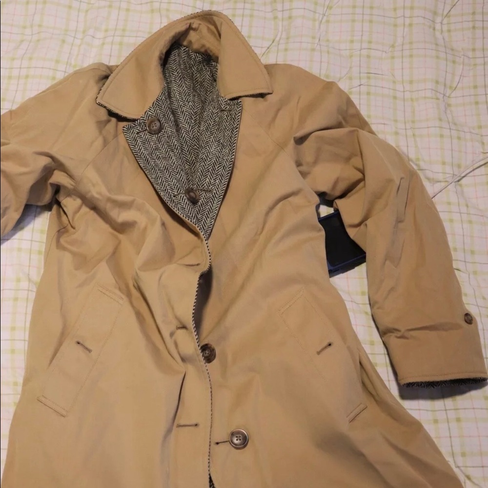 Vintage Ralph Lauren Reversible Trench Coat